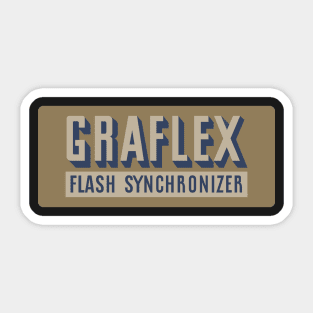 Graflex Flash Synchronizer Sticker